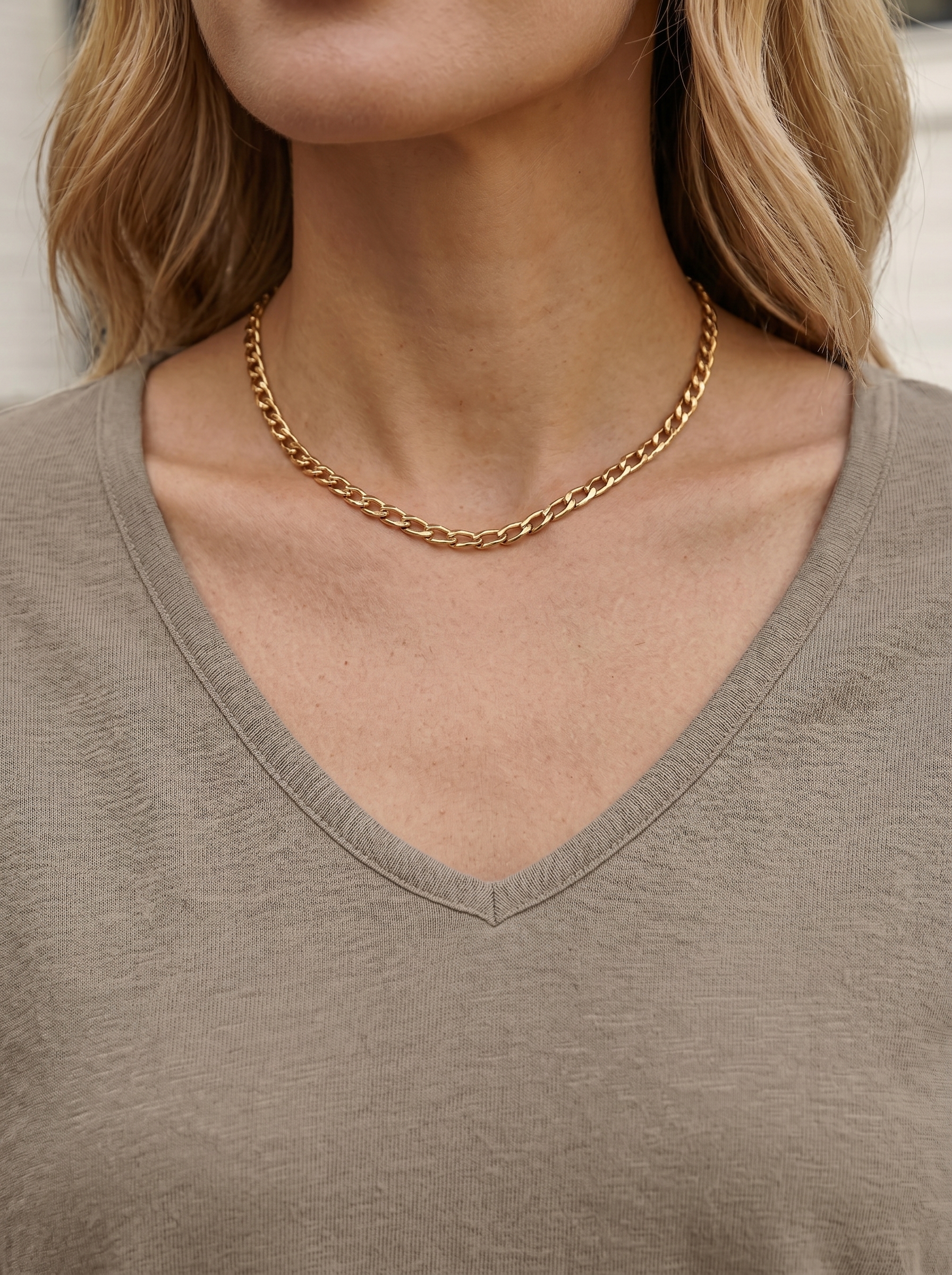 Flowy V-Neck Tee