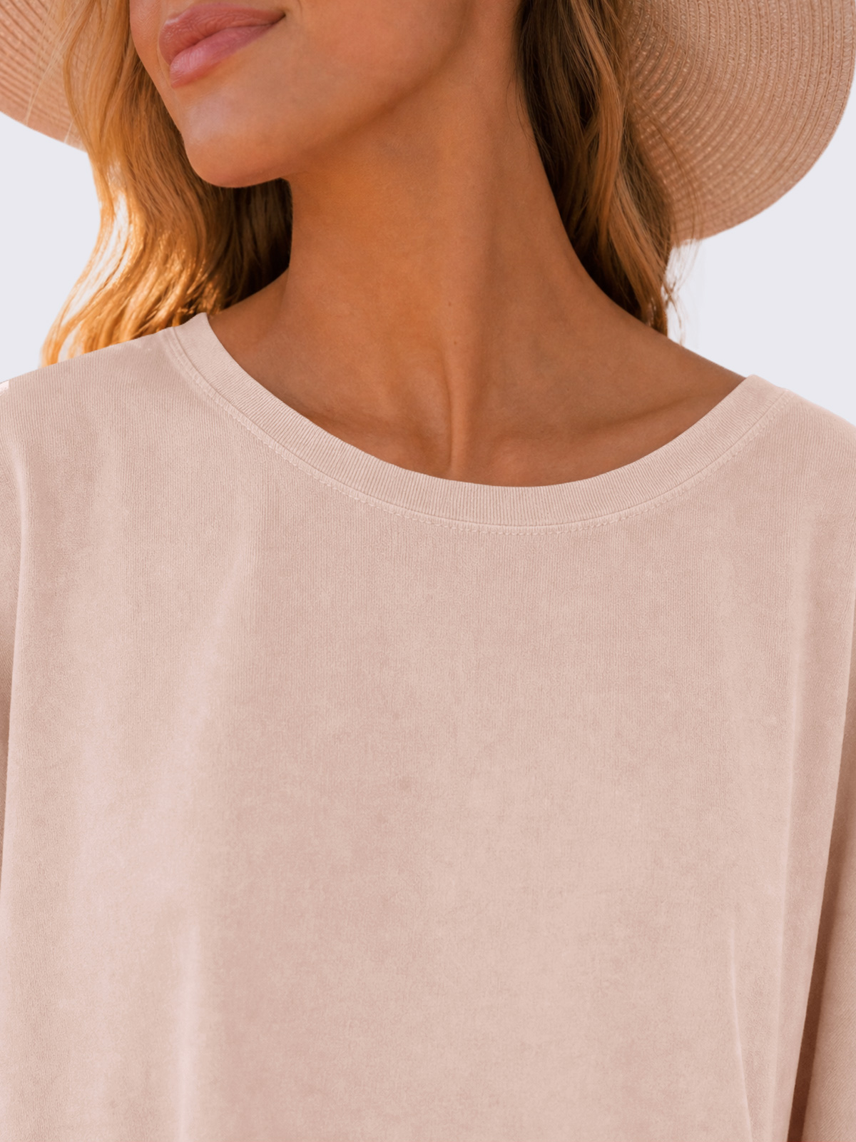 Relaxed Cropped Crewneck Tee