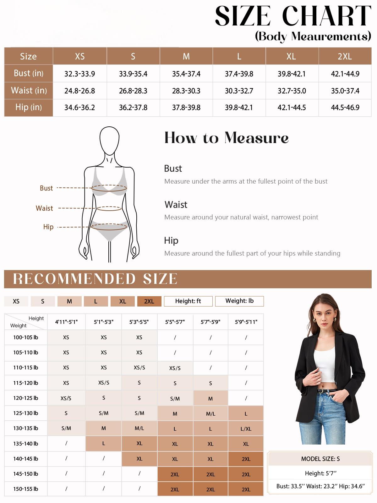 Imily Bela Womens Casual Blazers Open Front Long Sleeve Work Office Suit Jackets Blazer