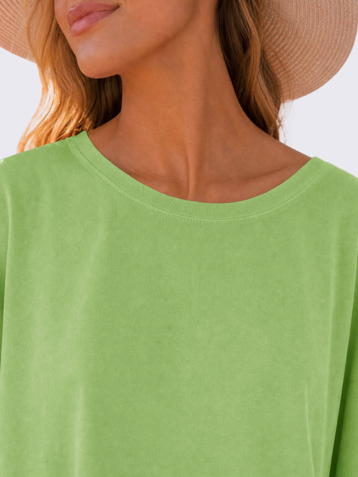 Relaxed Cropped Crewneck Tee