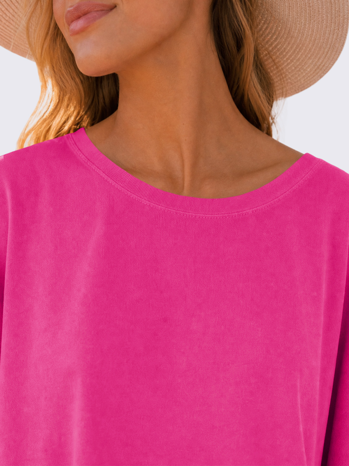 Relaxed Cropped Crewneck Tee