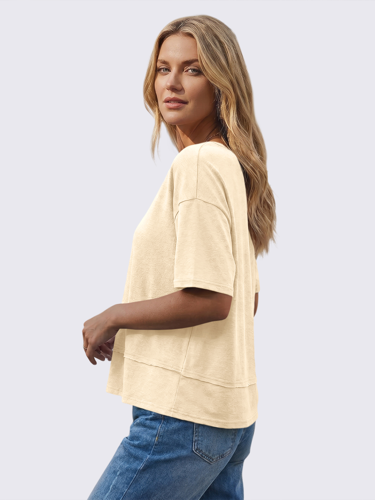 Flowy V-Neck Tee