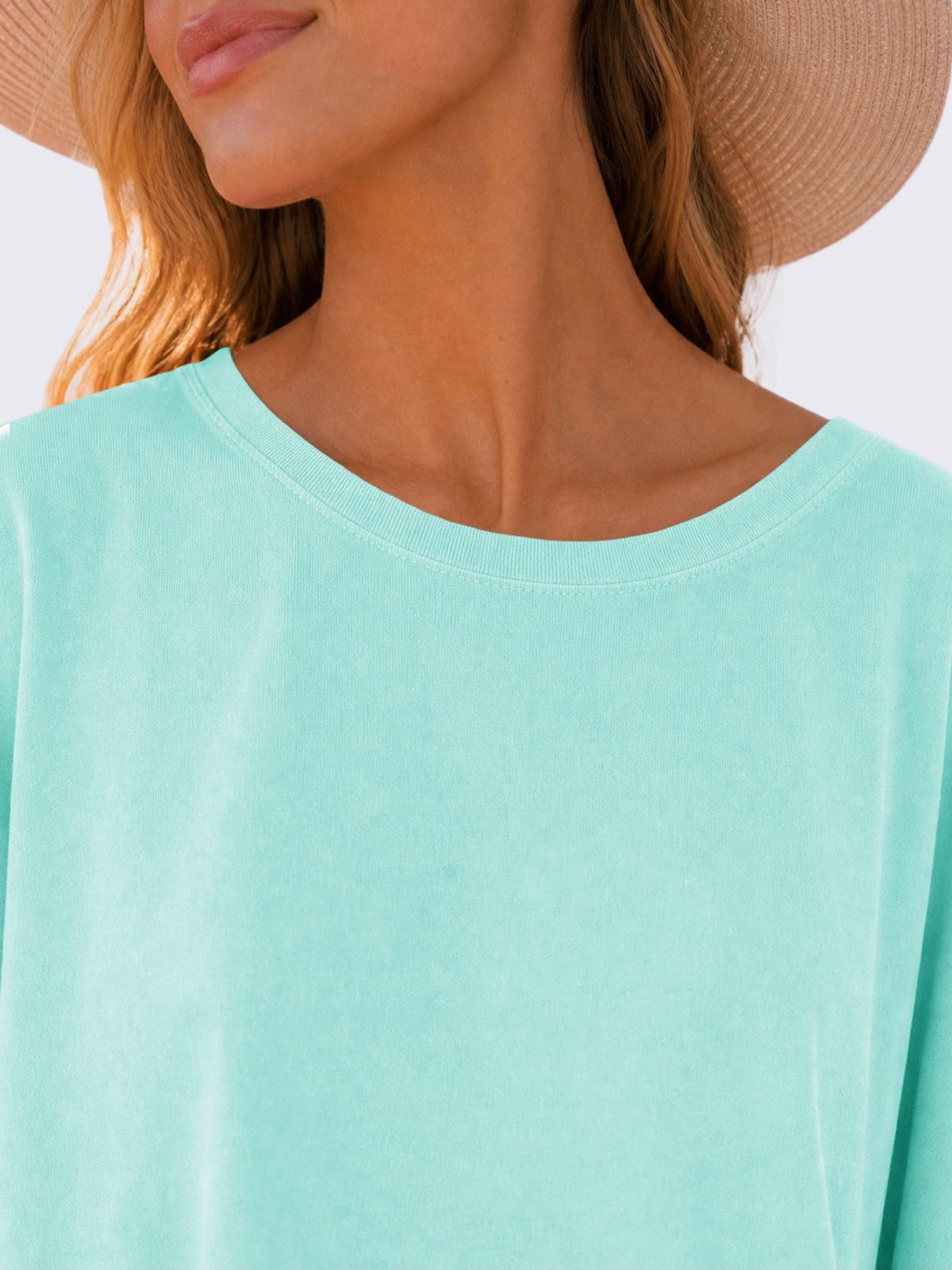 Relaxed Cropped Crewneck Tee