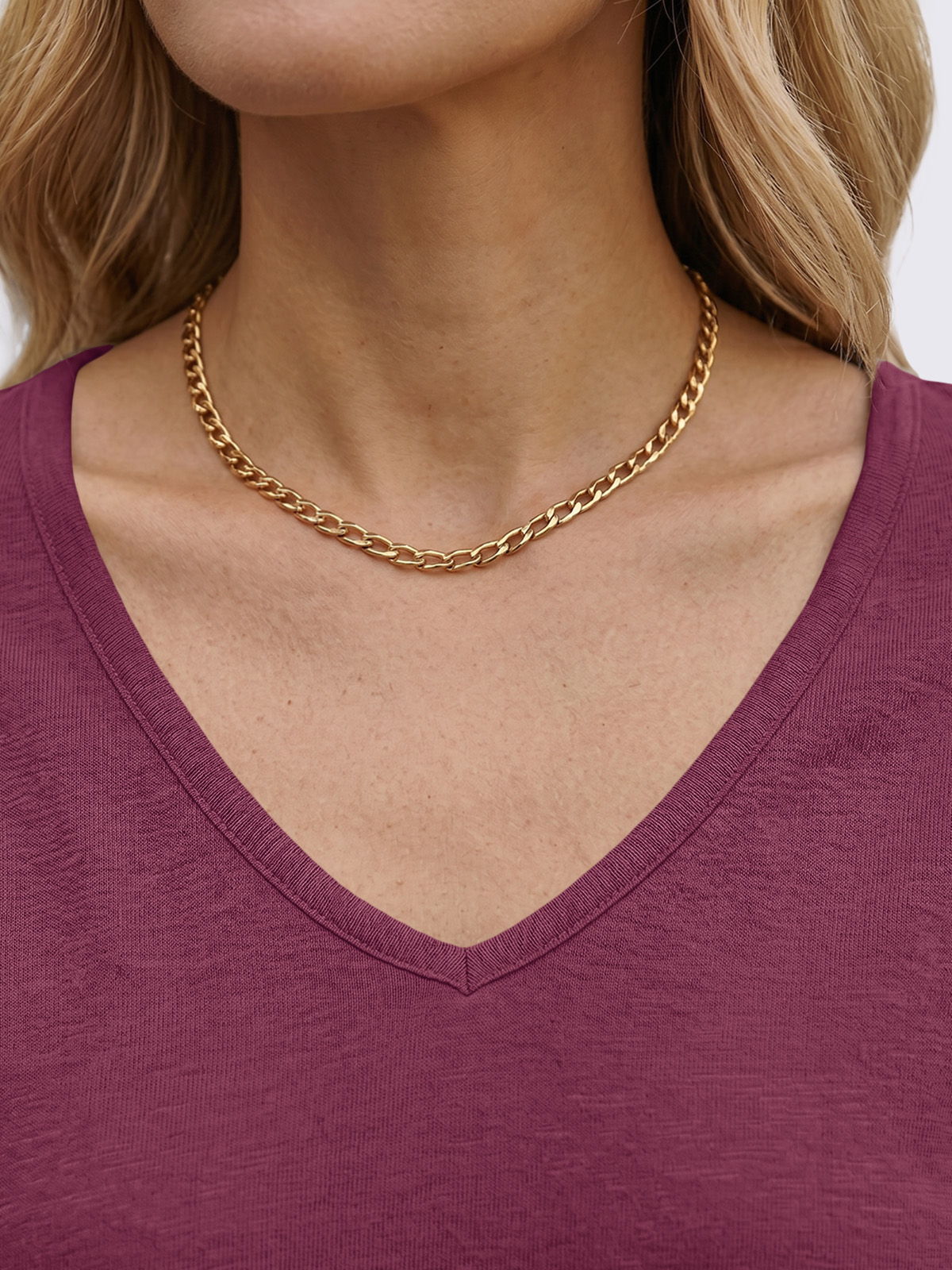 Flowy V-Neck Tee