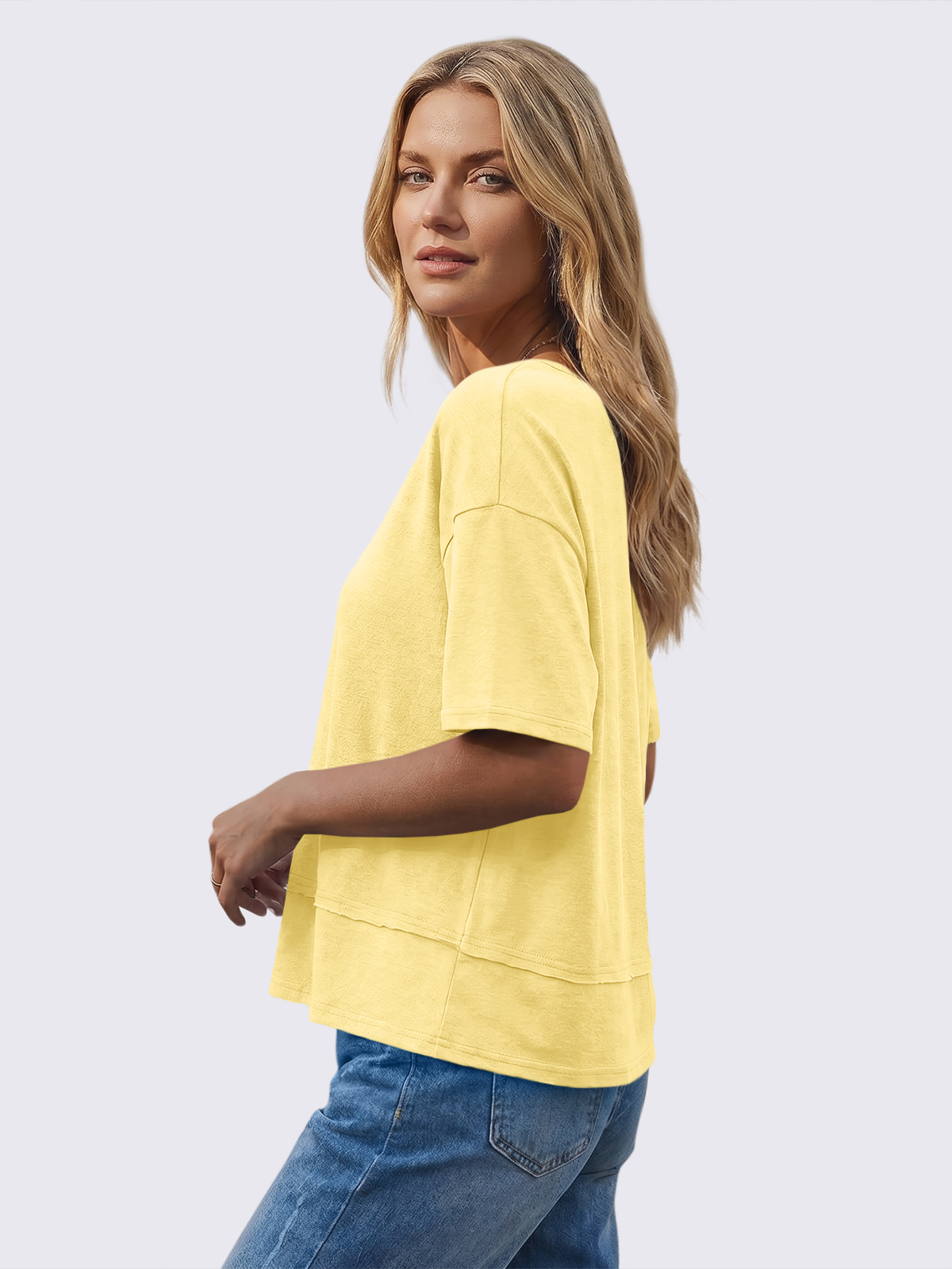 Flowy V-Neck Tee