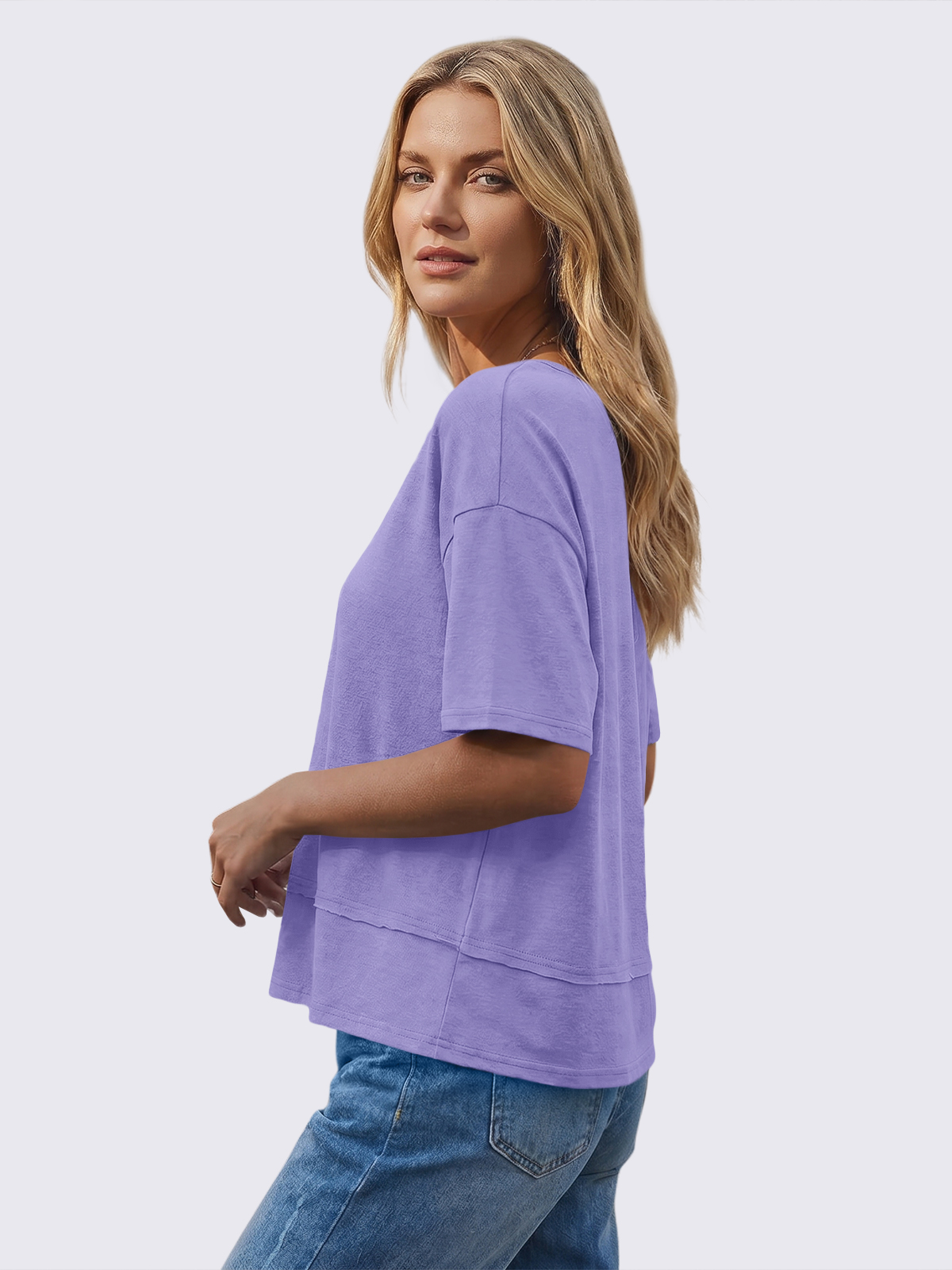 Flowy V-Neck Tee