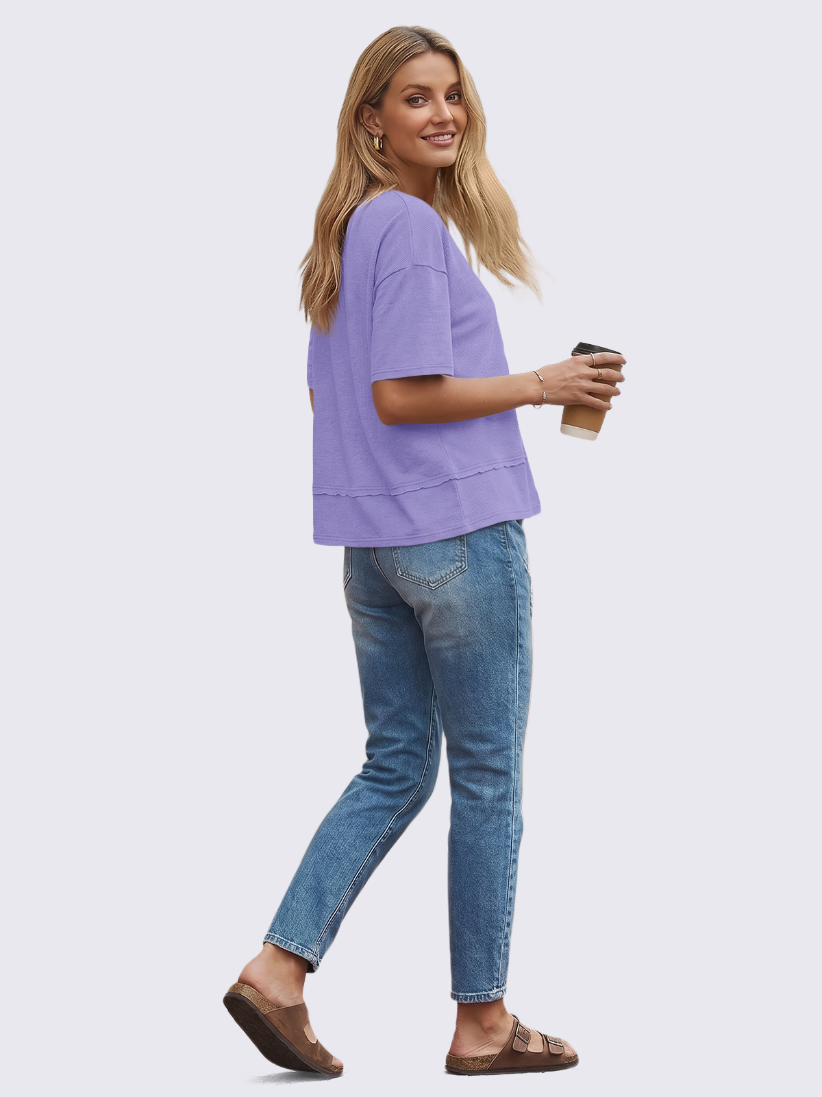 Flowy V-Neck Tee