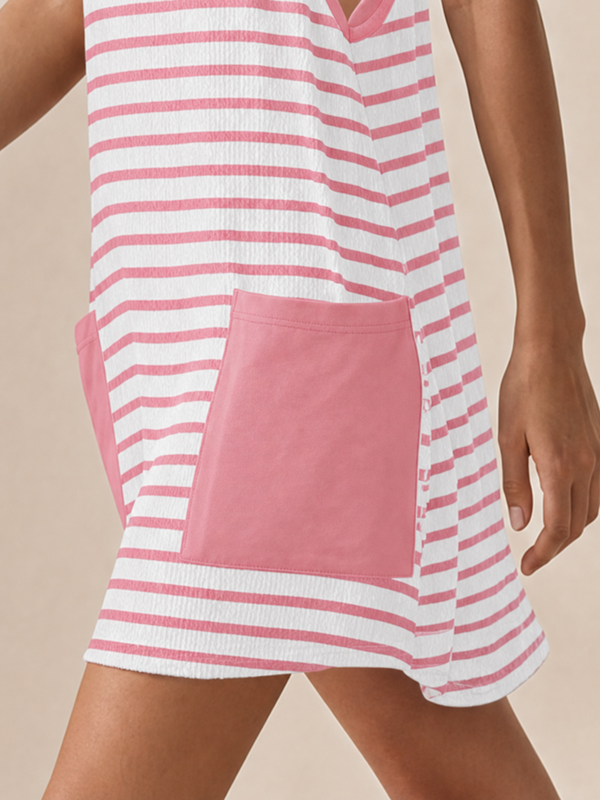 Built-In Shorts Tennis Mini Dress