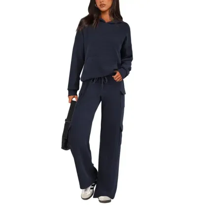 ZZW-🔥14 PACK ONLY $34🔥Women's Fall Outfit 2-Piece Sweatsuit Lounge Set