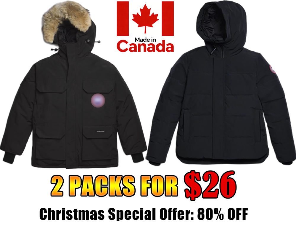 DD 🏆 50K+ SOLD! Almost Gone-⚡Men's Fusion Fit Canada Expedition Parka down jacket