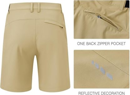 ⏰Men's Golf Work Shorts Stretch Waistband Dry Fit
