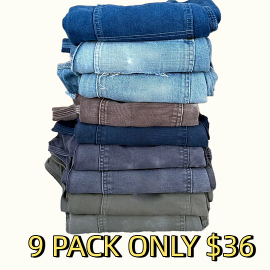 LBF-🔥Men's Loose Fit Washed Carpenter Work Pant