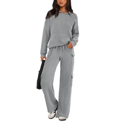 ZZW-🔥14 PACK ONLY $34🔥Women's Fall Outfit 2-Piece Sweatsuit Lounge Set