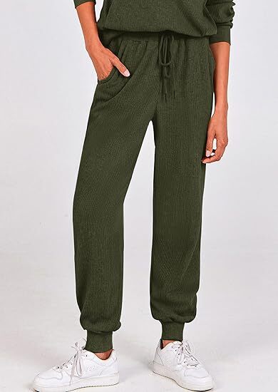 JH🔥Cozy Season Essential🔥 Women's 2-Piece Lounge Set | Plush Half Zip Sweatshirt & Pants best for Summer and fall | Limited Stock!