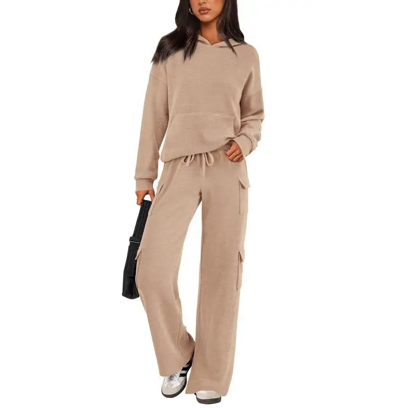 ZZW-🔥14 PACK ONLY $34🔥Women's Fall Outfit 2-Piece Sweatsuit Lounge Set