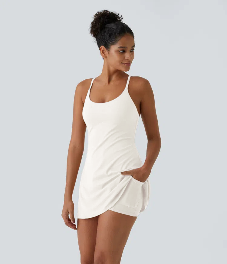 🔥Flash Sale⚡ Softlyzero Plush Backless Active Dress-Easy Peezy