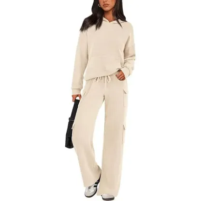 ZZW-🔥14 PACK ONLY $34🔥Women's Fall Outfit 2-Piece Sweatsuit Lounge Set