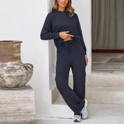 ZZW-🔥14 PACK ONLY $34🔥Women's Fall Outfit 2-Piece Sweatsuit Lounge Set