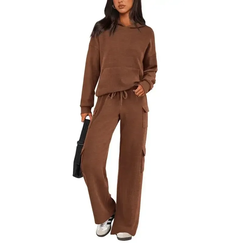 ZZW-🔥14 PACK ONLY $34🔥Women's Fall Outfit 2-Piece Sweatsuit Lounge Set