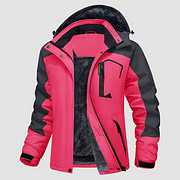 ⚠️Christmas promotion🔥 Unisex style 🔥 Waterproof Fleece-Lined Ski Jacket with Hood