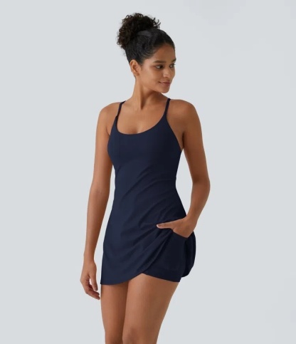 🔥Flash Sale⚡ Softlyzero Plush Backless Active Dress-Easy Peezy
