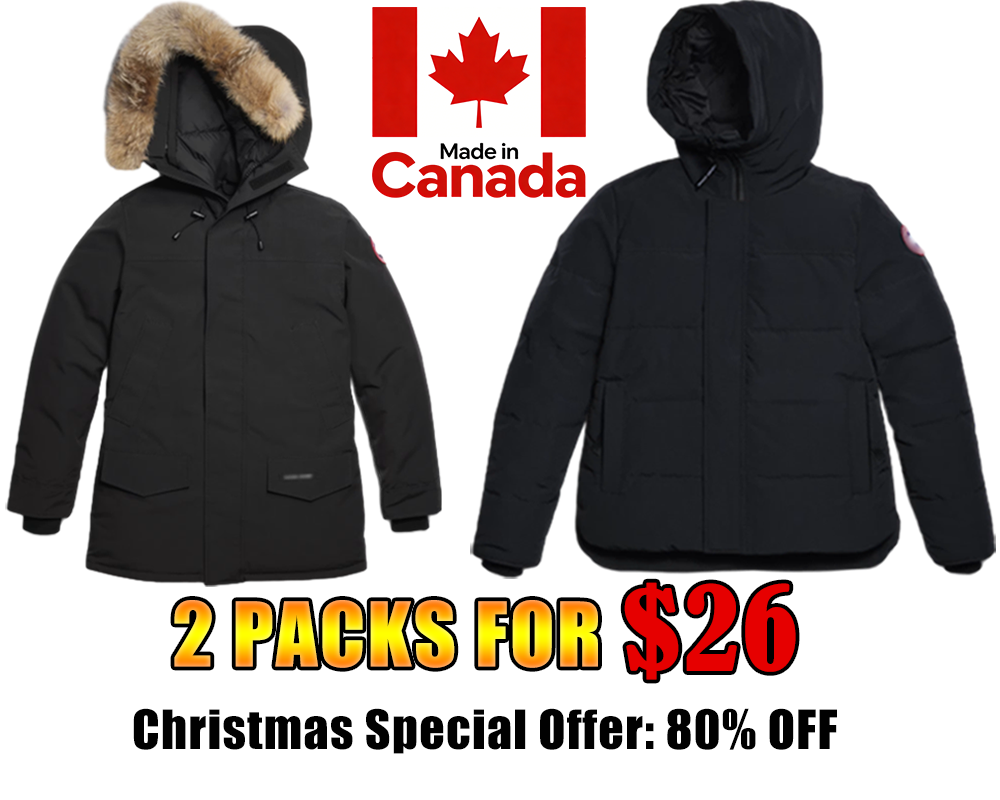 DD 🏆 50K+ SOLD! Almost Gone-⚡Men's Fusion Fit Canada Expedition Parka down jacket