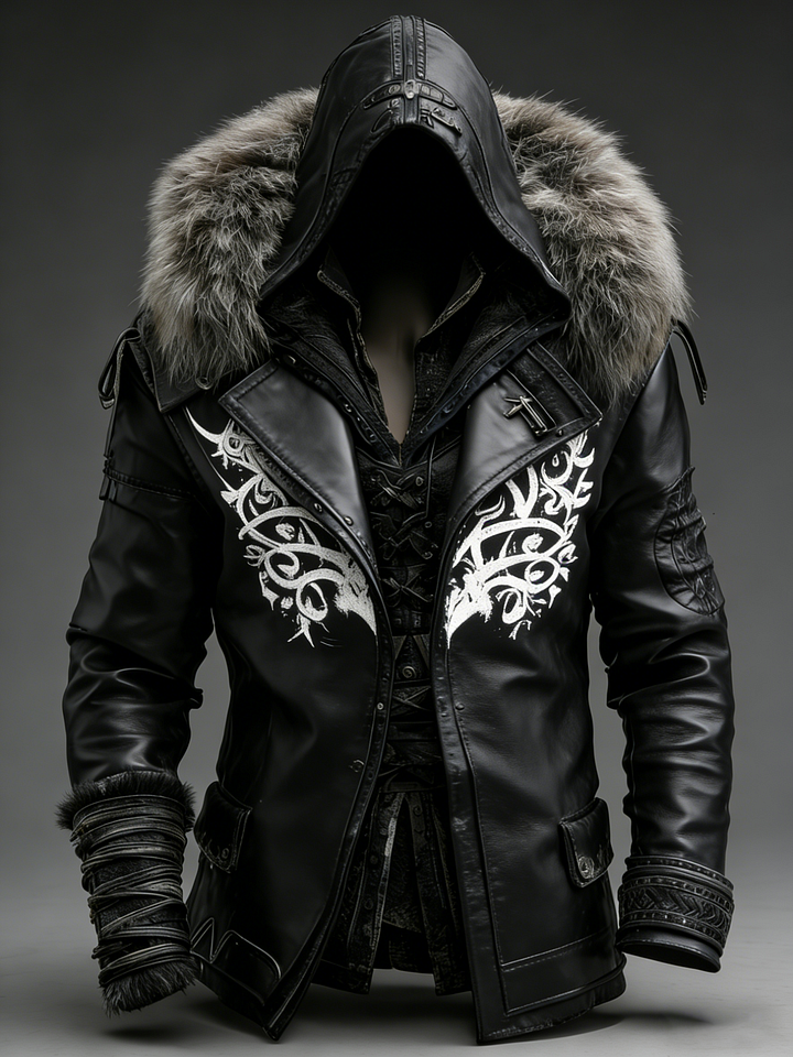 🎄 Christmas sales 80% OFF -🔥Winter Men's Fashionable Warm Fur Hooded Jacket