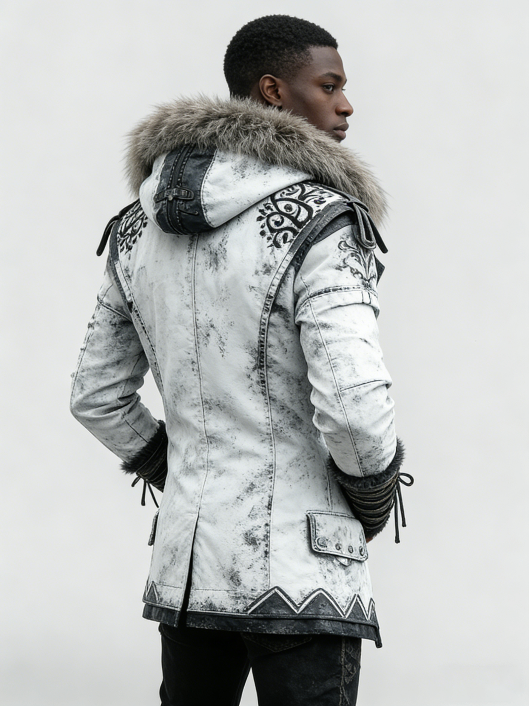 🎄 Christmas sales 80% OFF -🔥Winter Men's Fashionable Warm Fur Hooded Jacket