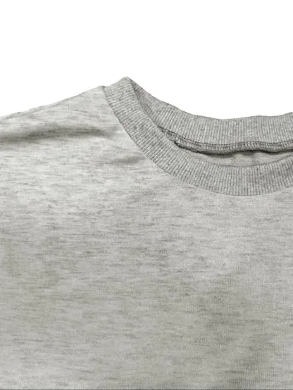 Women's Solid 2-Piece Set: Drop Shoulder Sweatshirt + Elastic Waist Pants