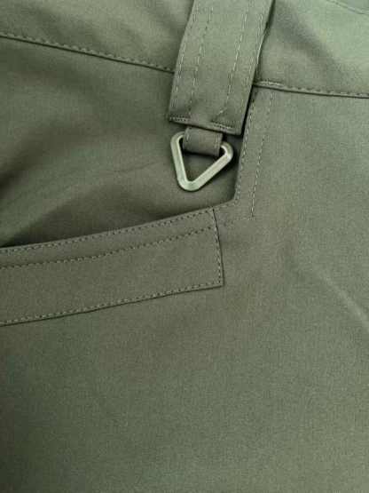 DD 🔥Men's Windproof & Warm Outdoor Tactical Pants - Fleece-Lined, Solid Color, Mid-Rise, 320g Knit Fabric (Belt-Free, Multi-Pocket, Regular Fit) | Fall/Winter Casual Weekend Wear