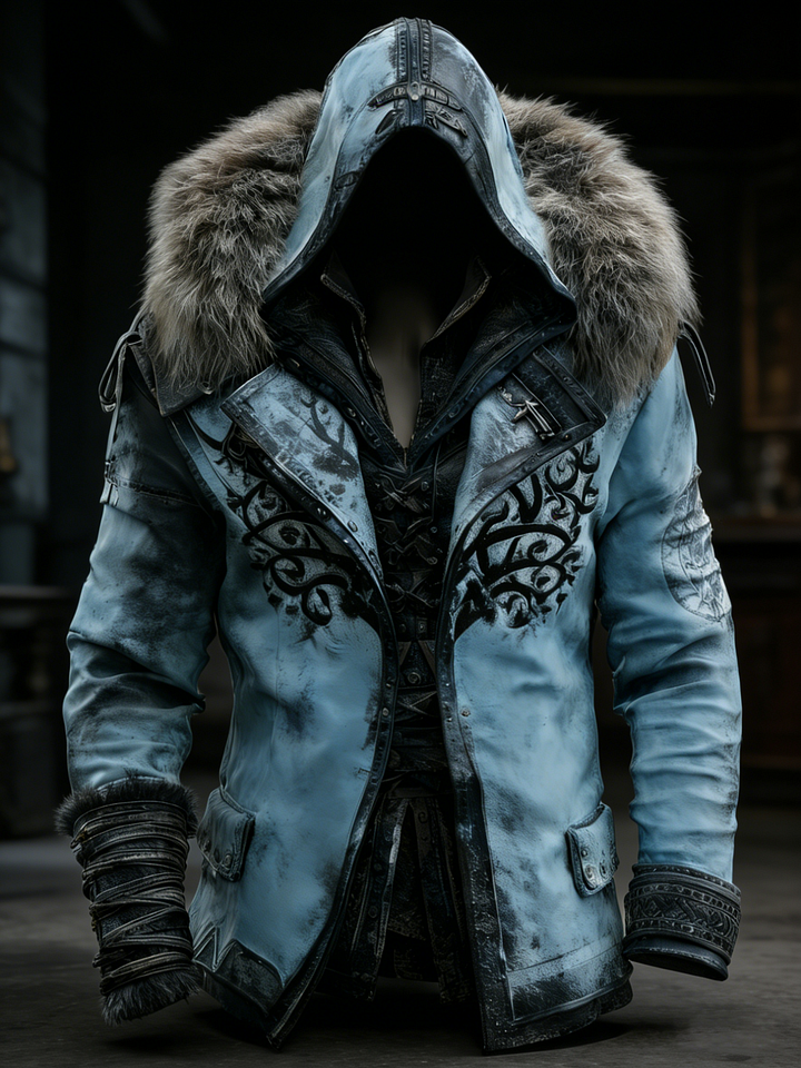 🎄 Christmas sales 80% OFF -🔥Winter Men's Fashionable Warm Fur Hooded Jacket