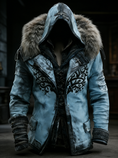 🎄 Christmas sales 80% OFF -🔥Winter Men's Fashionable Warm Fur Hooded Jacket