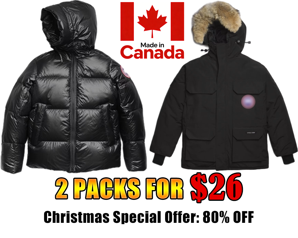 DD 🏆 50K+ SOLD! Almost Gone-⚡Men's Fusion Fit Canada Expedition Parka down jacket