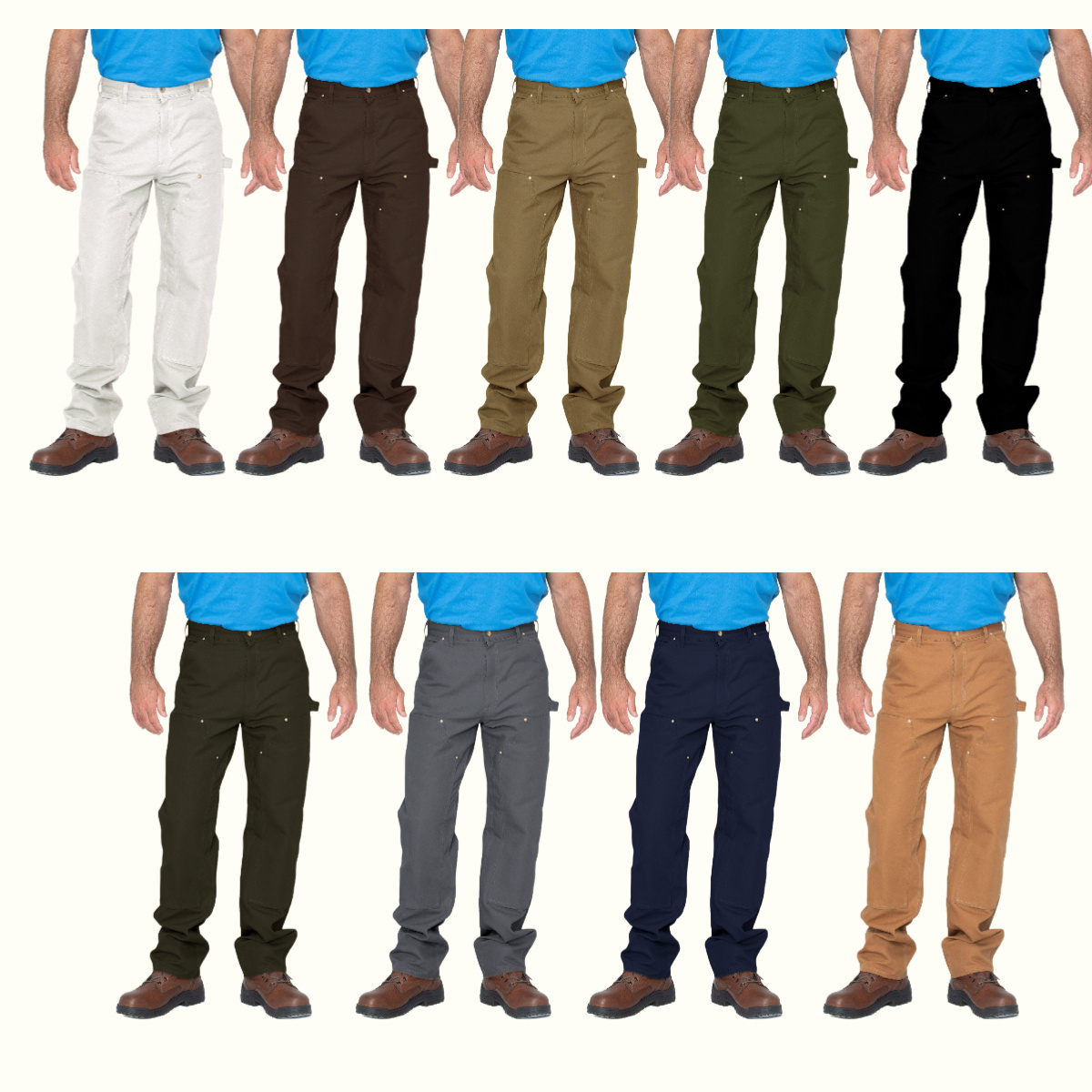 LBF-🔥Men's Loose Fit Washed Carpenter Work Pant