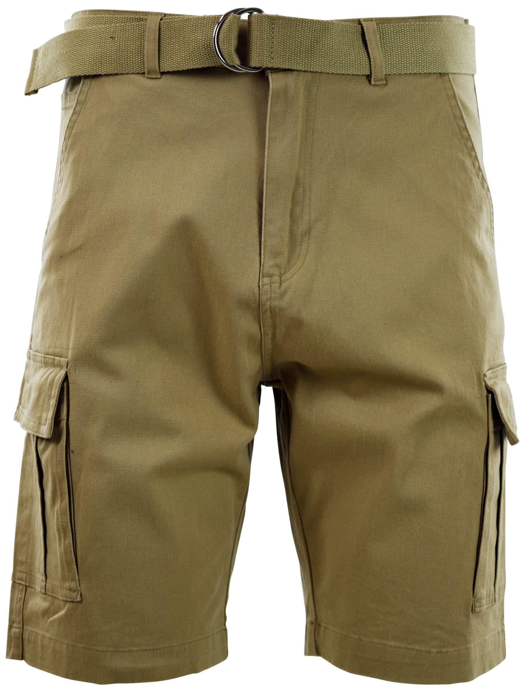 ⏰Final Sale⚡ - Men's 8-Pack Cargo Shorts with Belt (Big size 28-54)