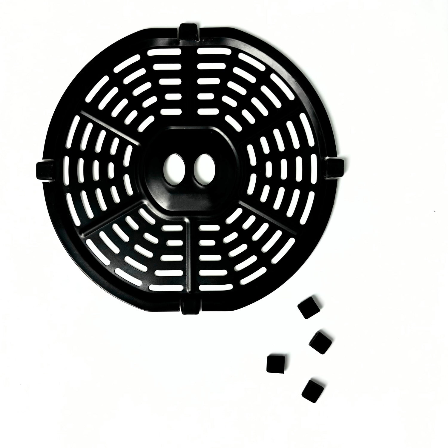 MIRASTON 3.6QT Air Fryer Tray Silicone Cap - Prevents Tray from Falling Out-4pcs