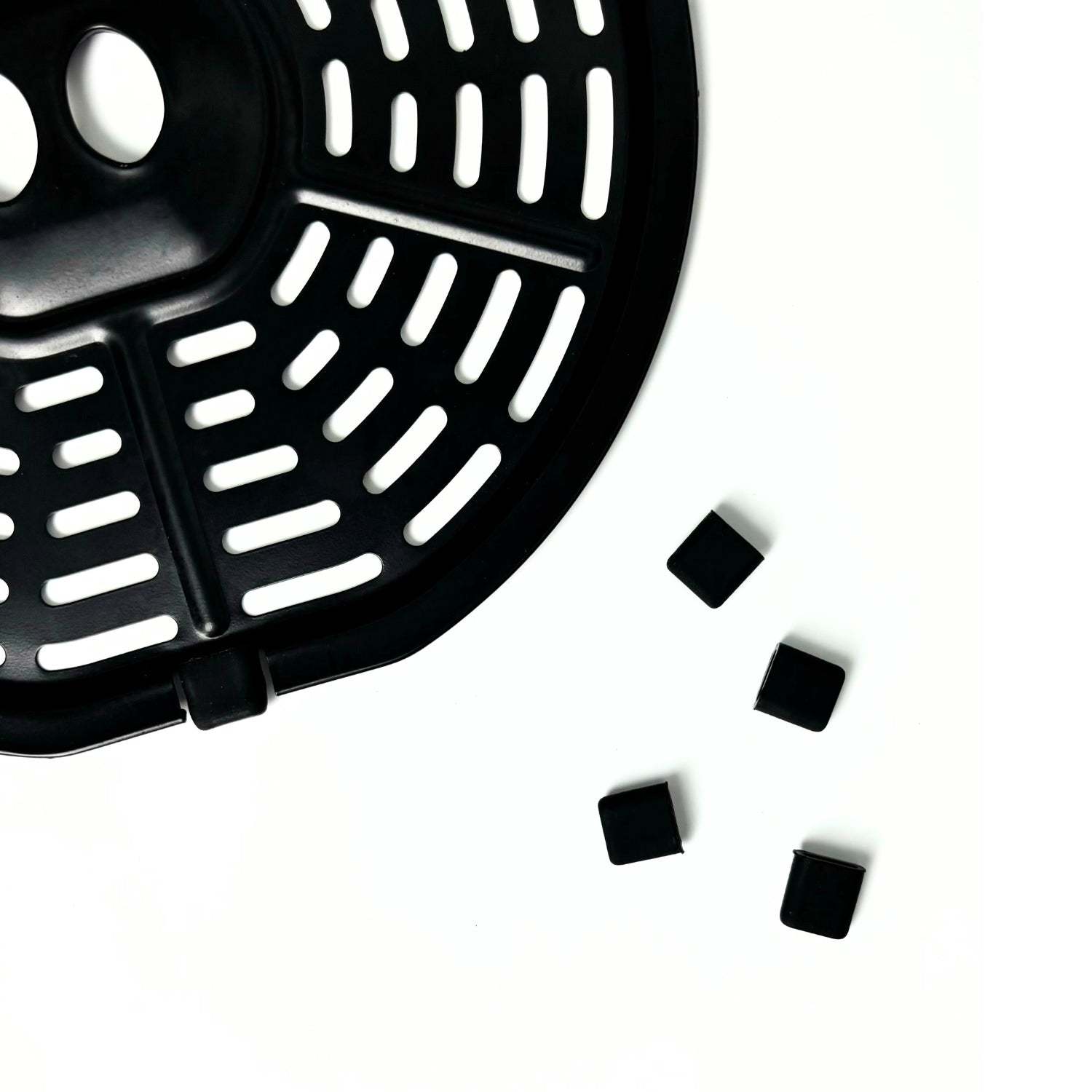 MIRASTON 3.6QT Air Fryer Tray Silicone Cap - Prevents Tray from Falling Out-4pcs