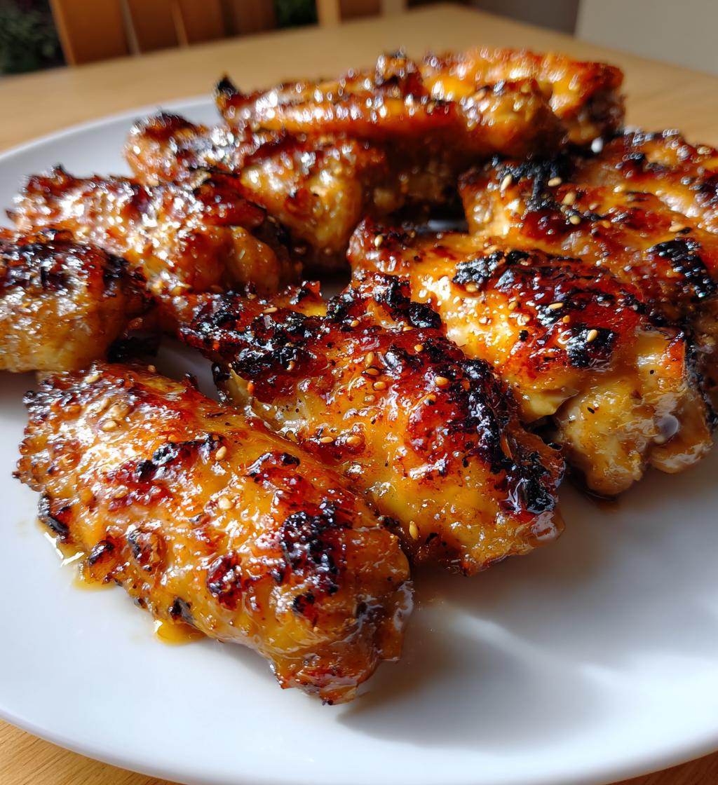 Pineapple-Teriyaki Chicken Wings