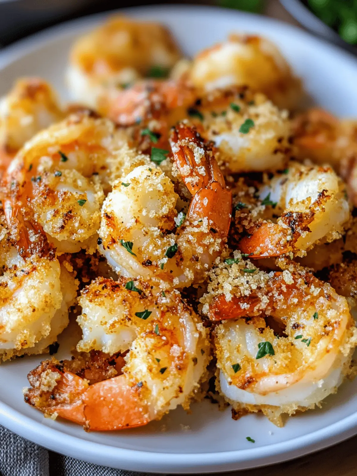 Air Fryer Garlic Parmesan Shrimp