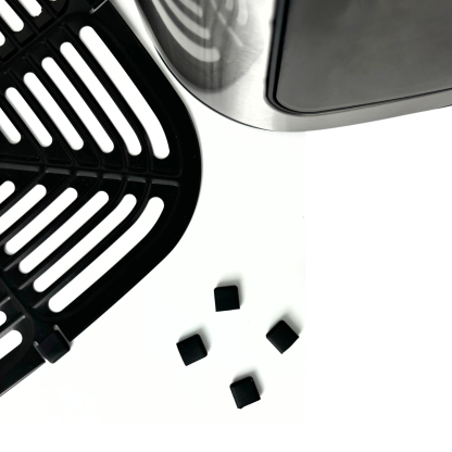 MIRASTON 8.5QT/6.5QT/5.8QT/4.5QT/3.6QT/2.8QT Air Fryer Tray Universal Silicone Cap - Prevents Tray from Falling Out-4pcs