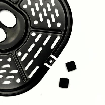 MIRASTON 8.5QT/6.5QT/5.8QT/4.5QT/3.6QT/2.8QT Air Fryer Tray Universal Silicone Cap - Prevents Tray from Falling Out-4pcs