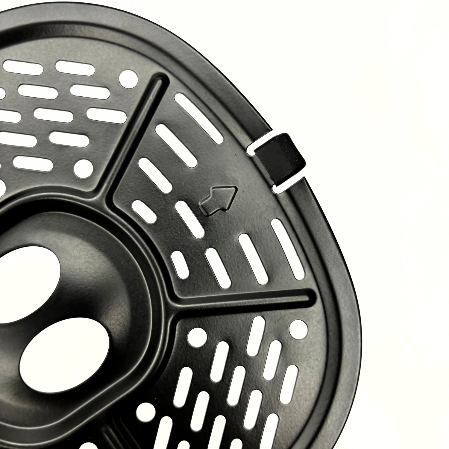 MIRASTON 8.5QT/6.5QT/5.8QT/4.5QT/3.6QT/2.8QT Air Fryer Tray Universal Silicone Cap - Prevents Tray from Falling Out-4pcs