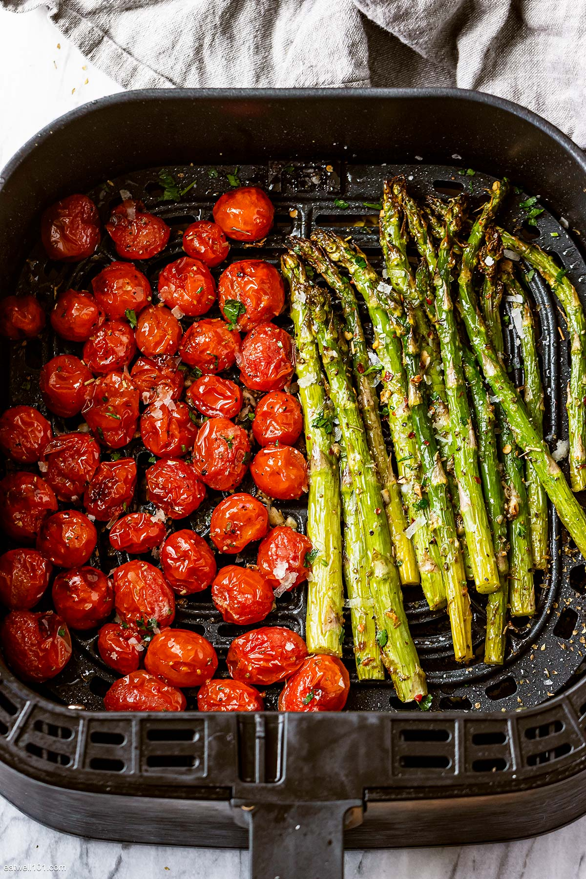 The Air Fryer Tomato And Asparagus Recipe