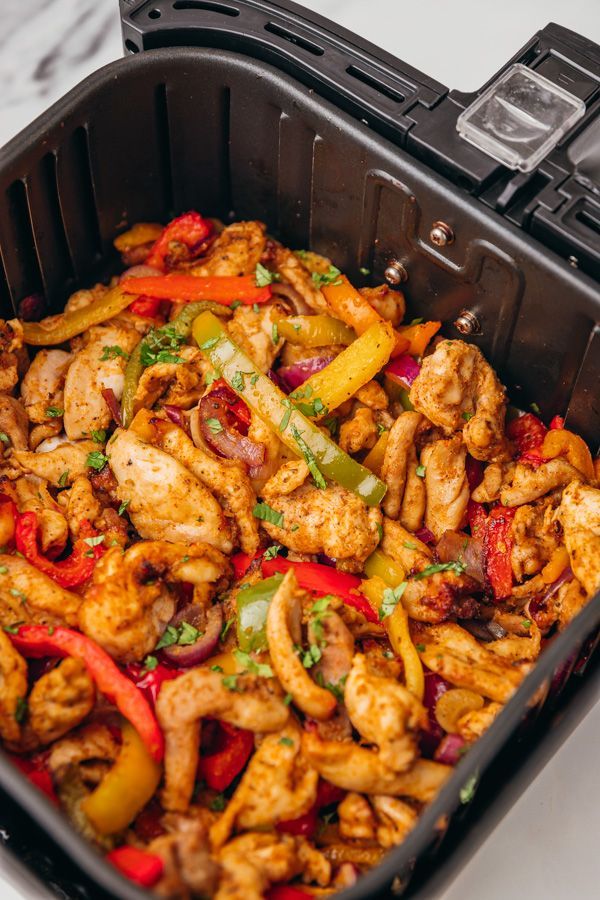 🌮 Air Fryer Chicken Fajitas: Your New 30-Minute Southwestern Dinner Win!