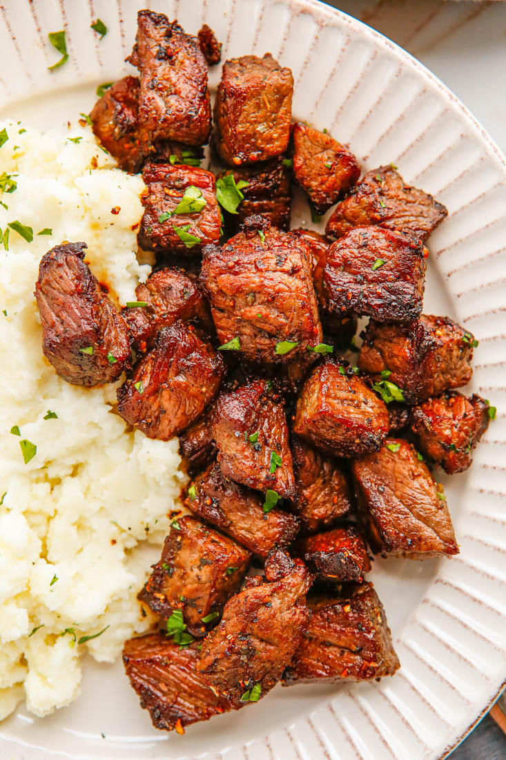 Air Fryer Steak Bites – Juicy, Buttery, Ready in 10 Minutes!