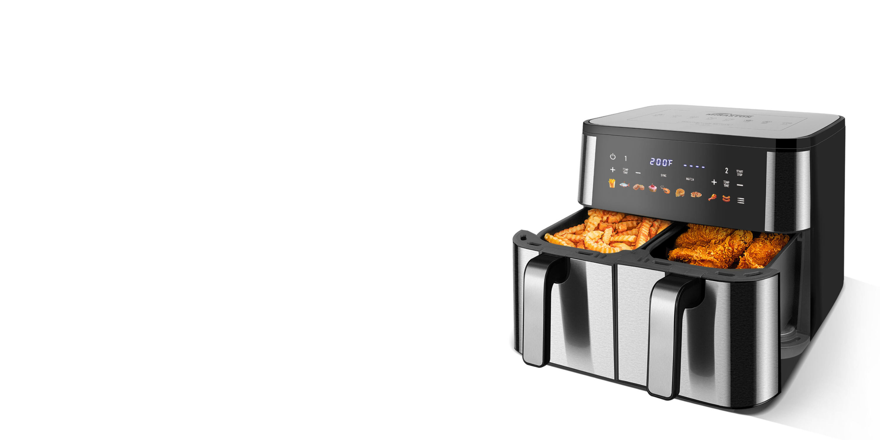 MIRASTON Large Air Fryer Collection: Built to Feed Your Whole Crew