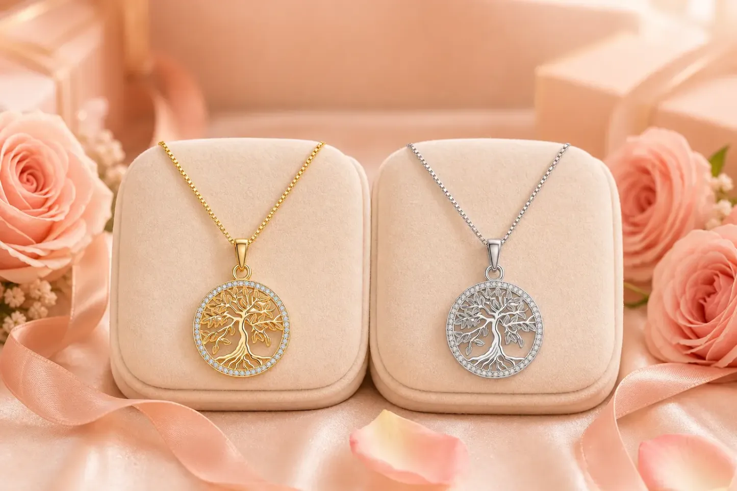 Tree of Life Moissanite Necklace – A Meaningful Gift To Celebrate Her Own Light