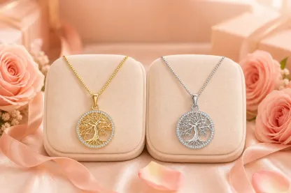 Tree of Life Moissanite Necklace – A Meaningful Gift To Celebrate Her Own Light