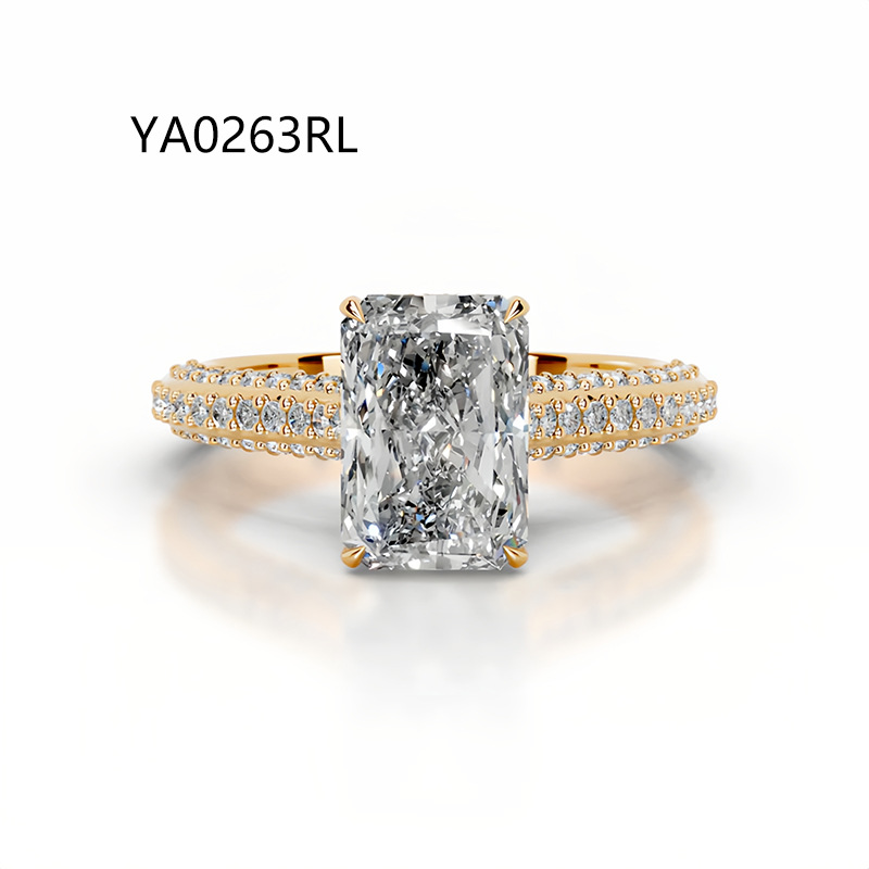 2CT Radiant Moissanite Ring – A Gift To Celebrate Love, Promise And Forever