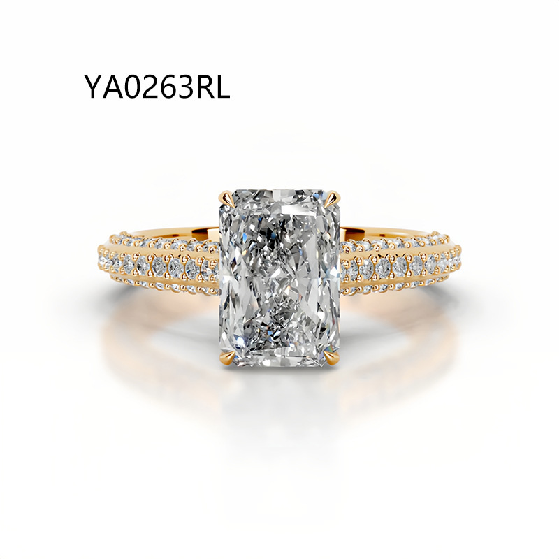 2CT Radiant Moissanite Ring – A Gift To Celebrate Love, Promise And Forever